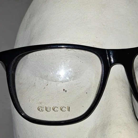 Gucci Classic Black Eyewear New W Tags Orig $285 - Picture 3 of 7